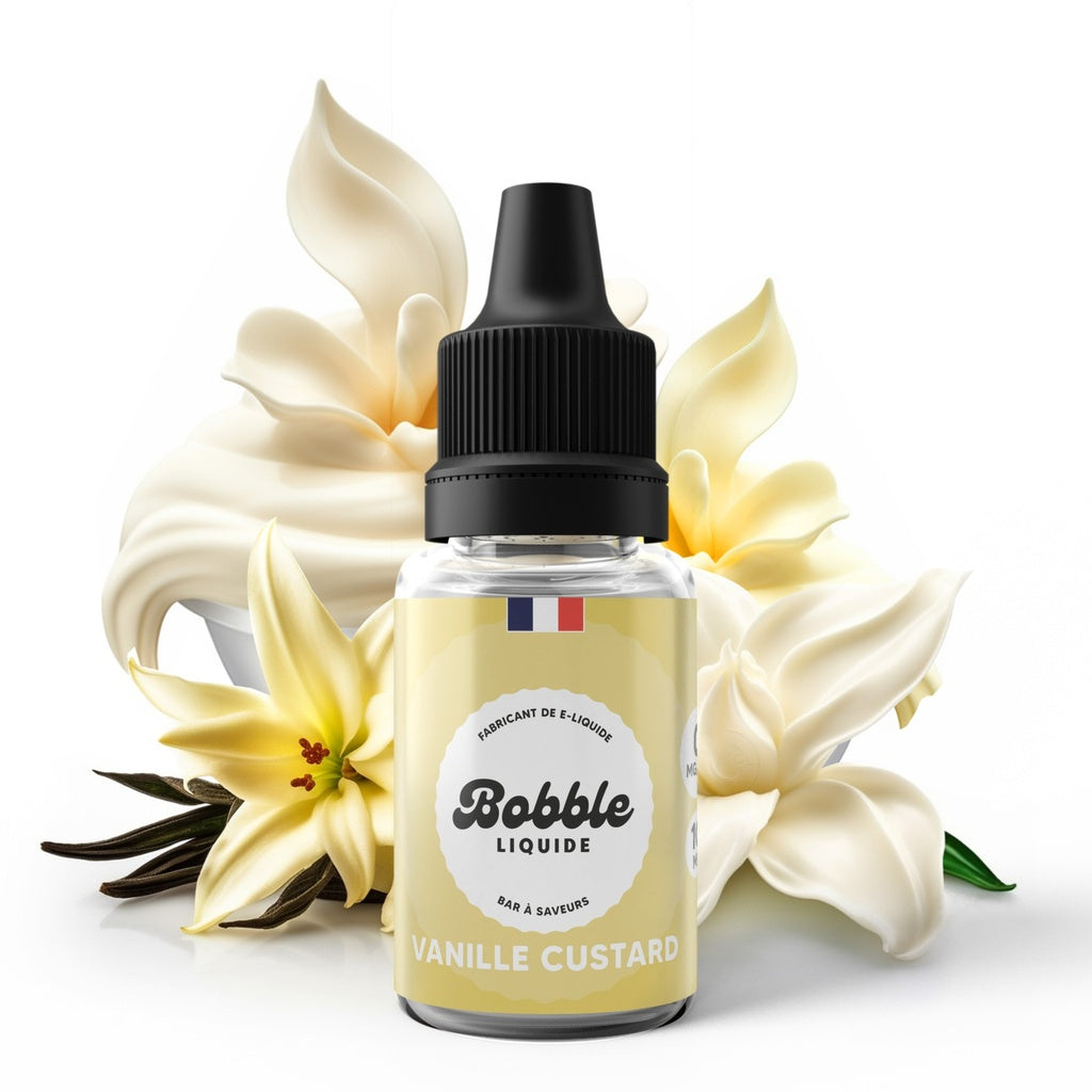 Bobble Gamme Classic 10ml - Vanille Custard CBDbee Bobble Gamme Classic 10ml - Vanille Custard CBDbee