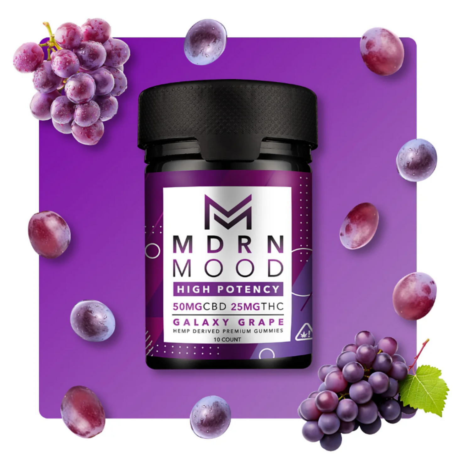 Bonbons Mdrn Mood Galaxy Grape CBD & THC