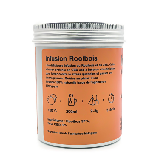 Tisane CBD : Anti-Stress Rooibois