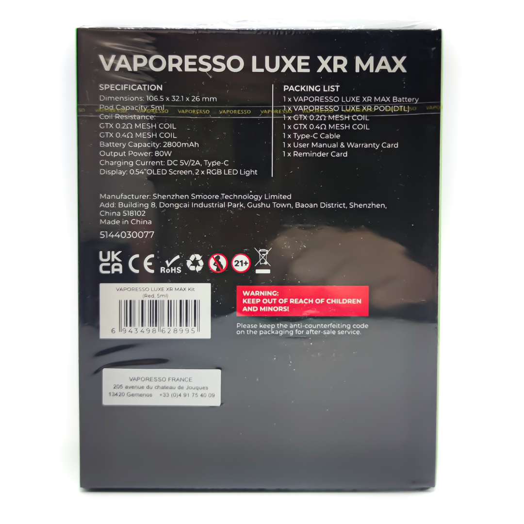 Luxe XR Max - Vaporesso