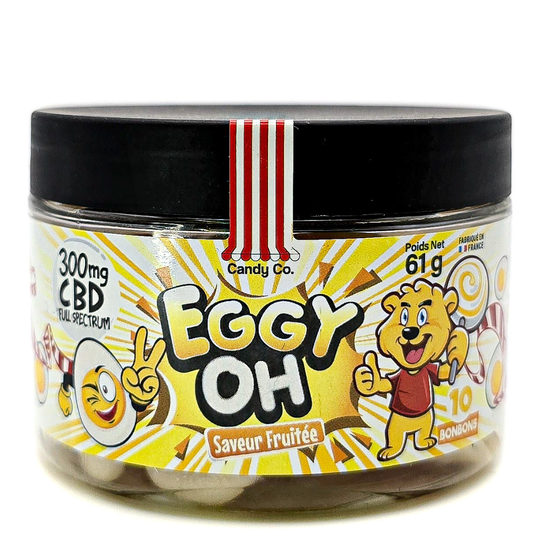 Bonbon Œuf au plat "Eggy Oh" au CBD