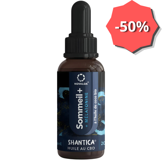 Huile CBD 40% CBD/CBN Spectre Large - "Sommeil+" Mélatonine - NOVALOA