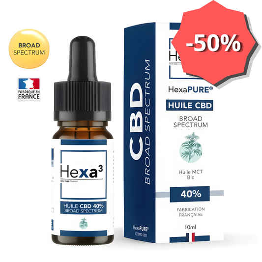 Huile CBD 40% Spectre Large - Hexa3