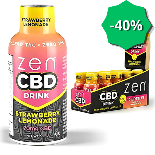 Sirop Zen CBD - Fraise & Limonade