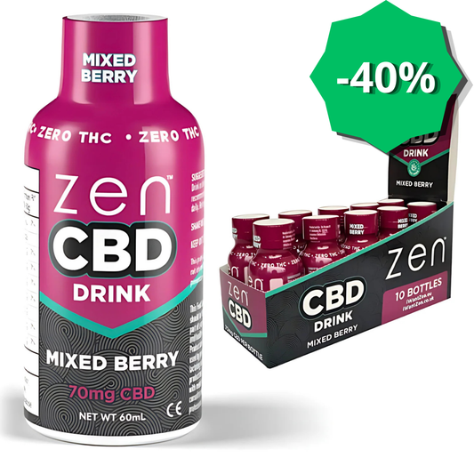 Sirop Zen CBD - Mélange de Baies & Fruits Rouges