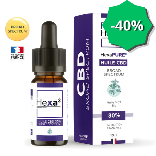 Huile CBD 30% Spectre Large - Hexa3