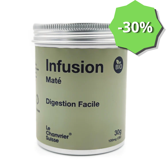 Tisane CBD : Digestion Facile Maté