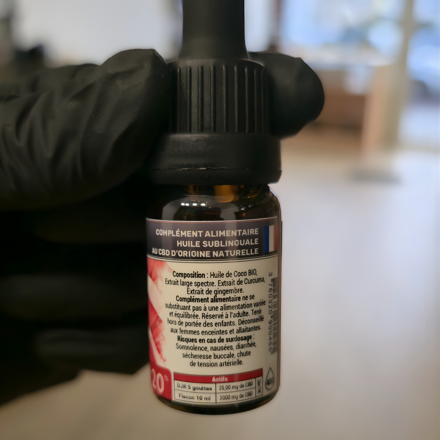 Huile CBD douleurs