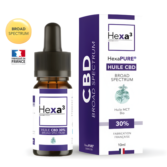 Huile CBD 30% spectre large Hexa3