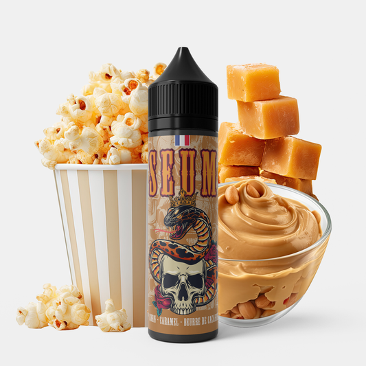 Bobble Gamme Seum 50ml - Pop Corn Caramel Beurre de Cacahuète